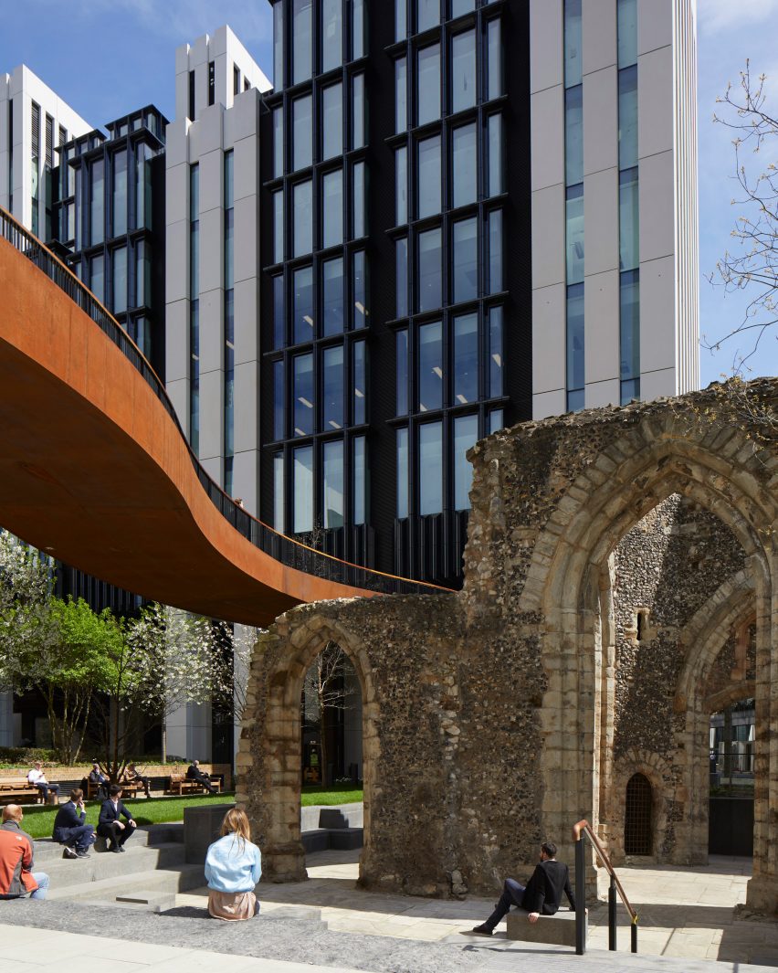 London Wall Place by Make
