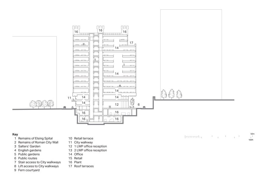 London Wall Place by Make