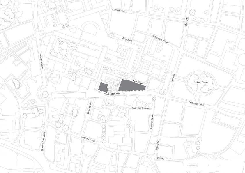 London Wall Place by Make