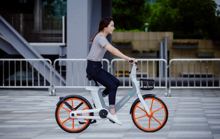 Mobike launches electric bike for dockless sharing