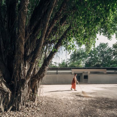 Novice Living Quarters Buddhanimit Temple by Skarn Chaiyawat