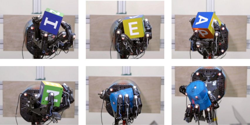 OpenAI Dactyl robot hand