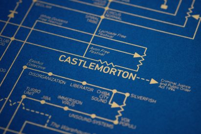 Dorothy's poster maps out the history of UK club culture