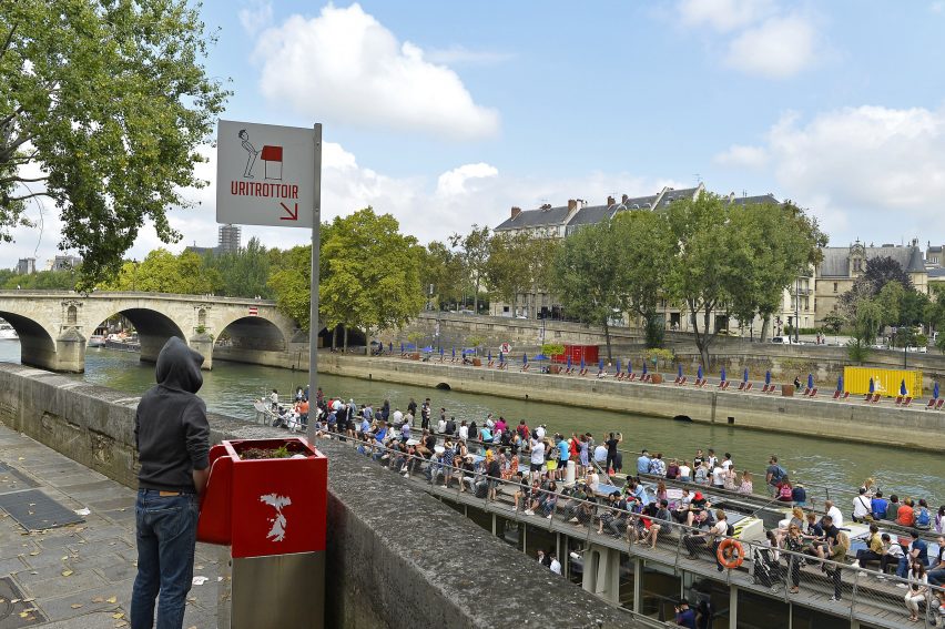 Urinals in Paris's historic centre cause uproar