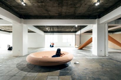 Playscape by Mikiya Koboyashi encourages adults and children in Tokyo to play