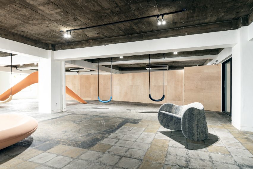Playscape by Mikiya Koboyashi encourages adults and children in Tokyo to play