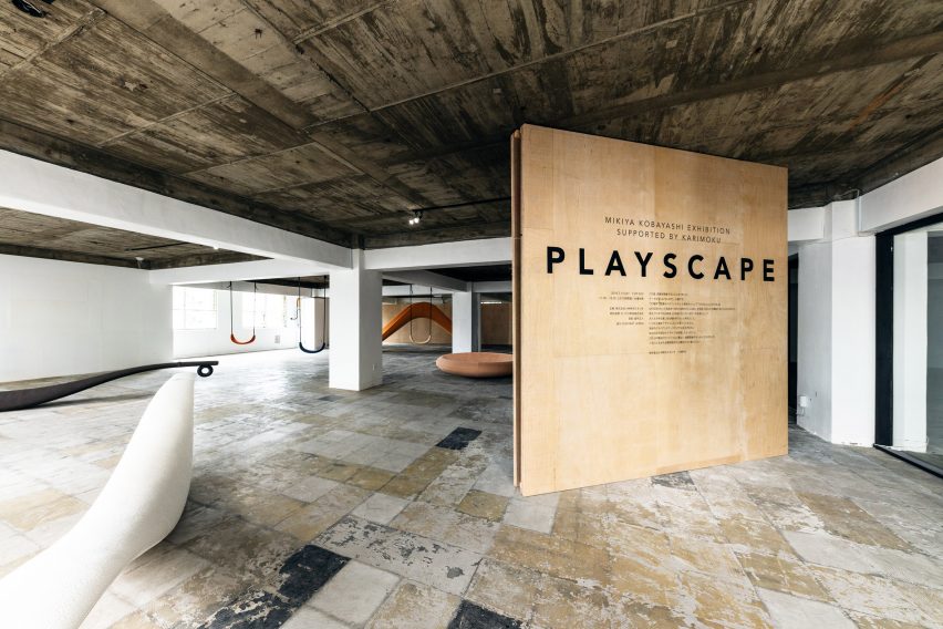 Playscape by Mikiya Koboyashi encourages adults and children in Tokyo to play