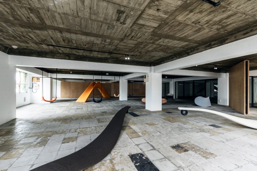 Playscape by Mikiya Koboyashi encourages adults and children in Tokyo to play