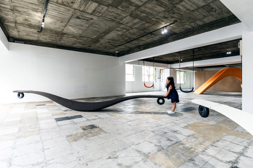 Playscape by Mikiya Koboyashi encourages adults and children in Tokyo to play