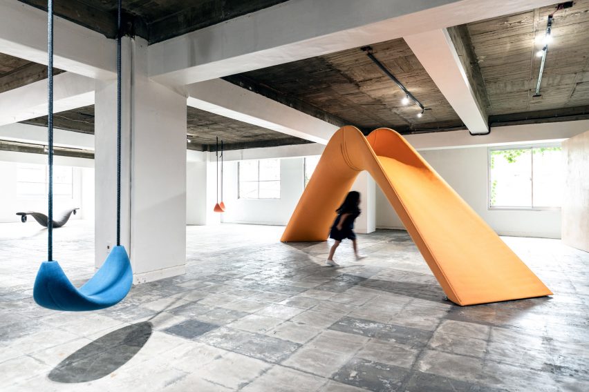 Playscape by Mikiya Koboyashi encourages adults and children in Tokyo to play