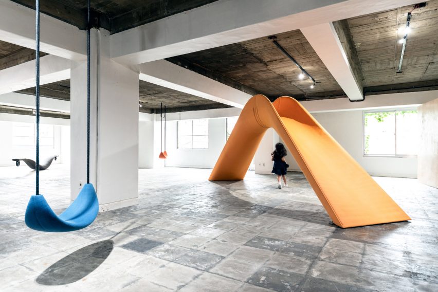 Playscape by Mikiya Koboyashi encourages adults and children in Tokyo to play