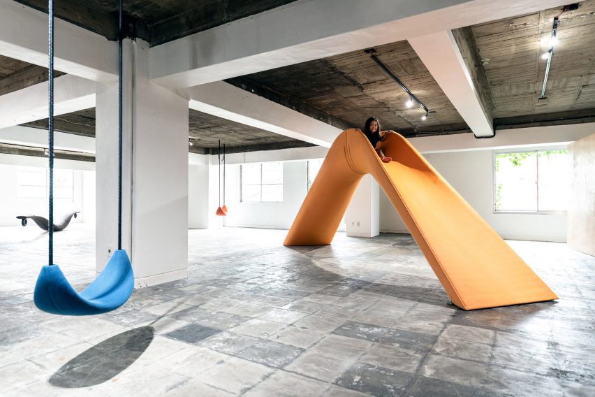 Playscape by Mikiya Koboyashi encourages adults and children in Tokyo to play