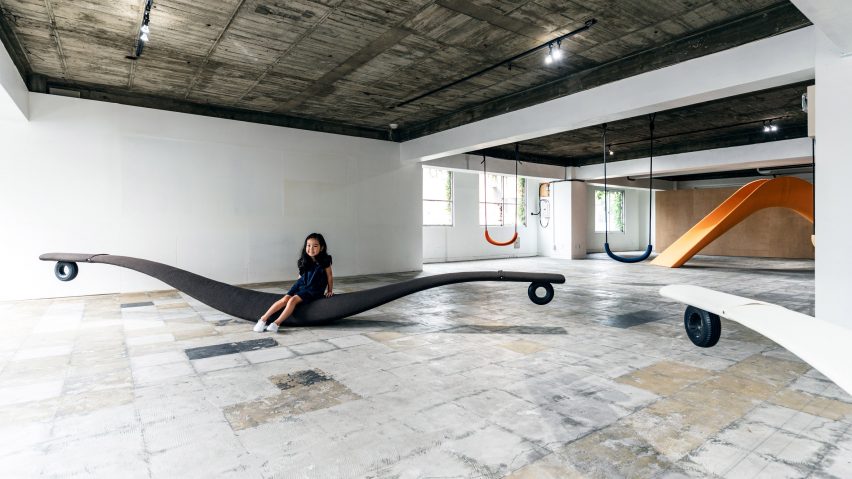 Playscape by Mikiya Koboyashi encourages adults and children in Tokyo to play