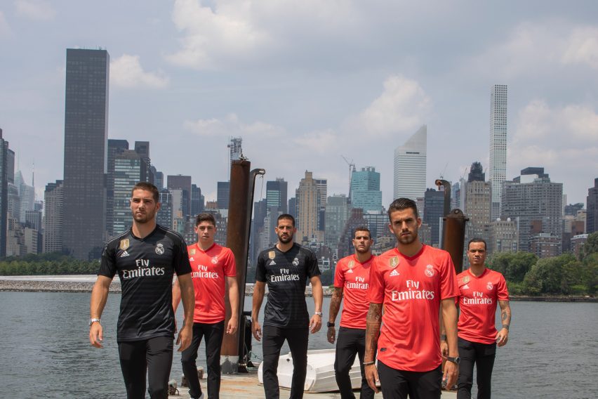 Real Madrid's kits made from ocean plastic by Adidas