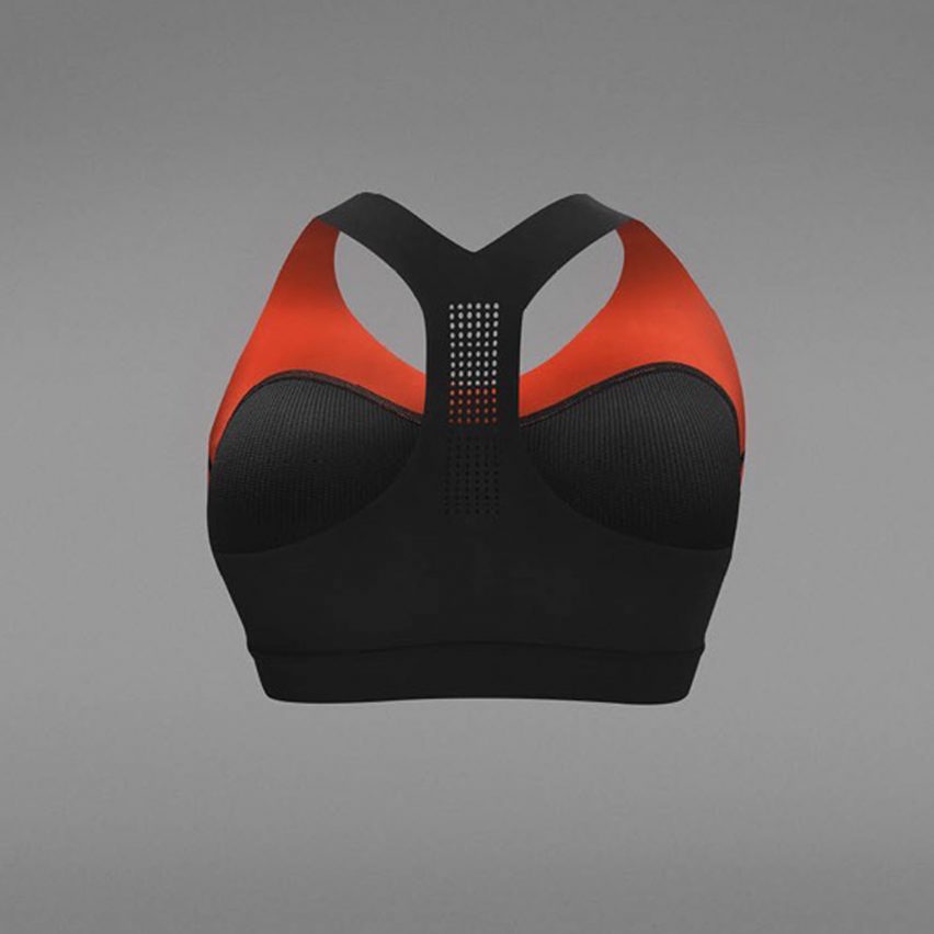 Reebok's gel-infused PureMove sports bra firms up in response to movement