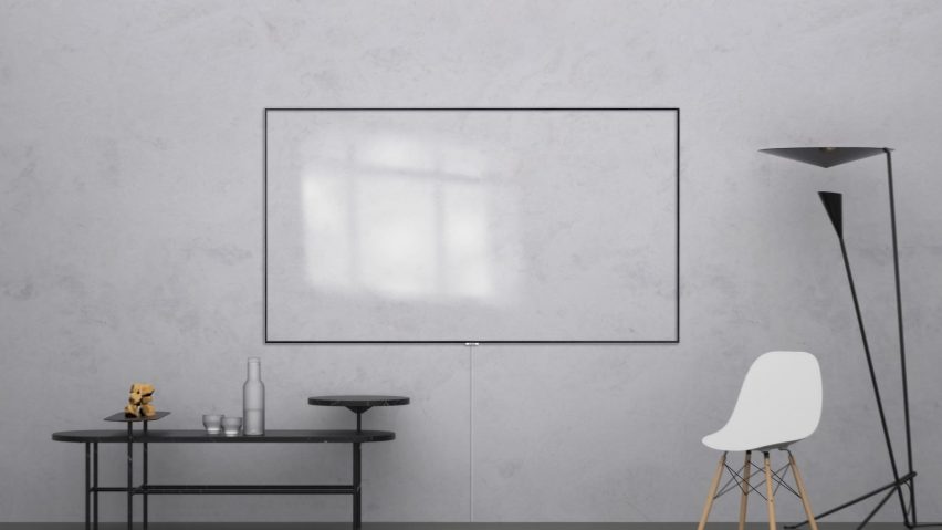 Alight is a finalist in the Dezeen x Samsung TV Ambient Mode design competition
