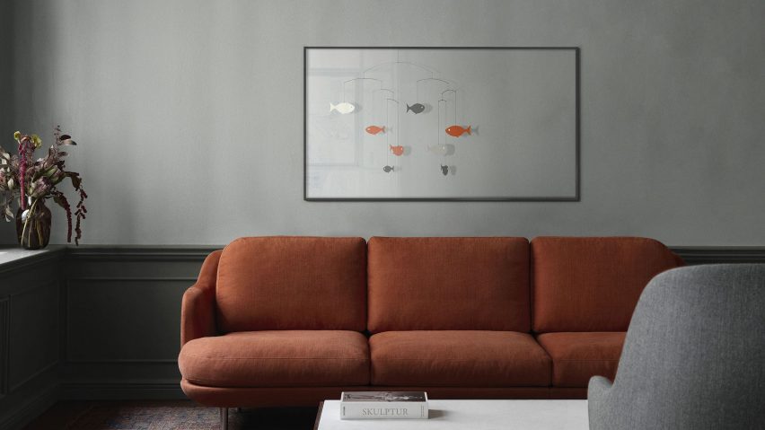 Kinetic Decor is on the longlist for the Dezeen x Samsung TV Ambient Mode design competition