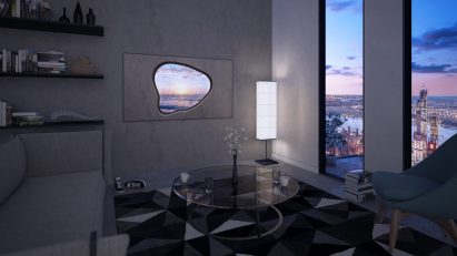 Time Frame is on the longlist for the Dezeen x Samsung TV Ambient Mode design competition