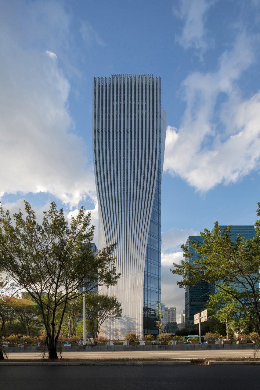 Shenzhen Energy Mansion by BIG , photo by Chao Zhang