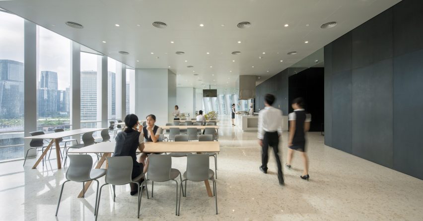 Shenzhen Energy Mansion by BIG , photo by Chao Zhang