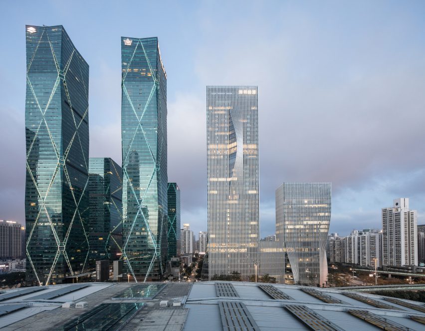 Shenzhen Energy Mansion by BIG , photo by Chao Zhang