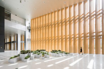 Shenzhen Energy Mansion by BIG , photo by Chao Zhang