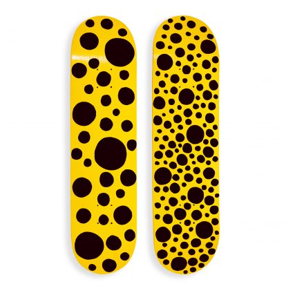 MoMA x Kusama skateboards