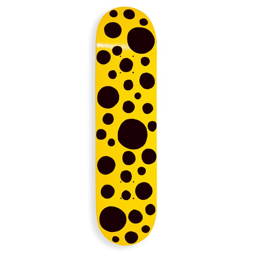 MoMA x Kusama skateboards