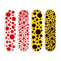 MoMA x Kusama skateboards
