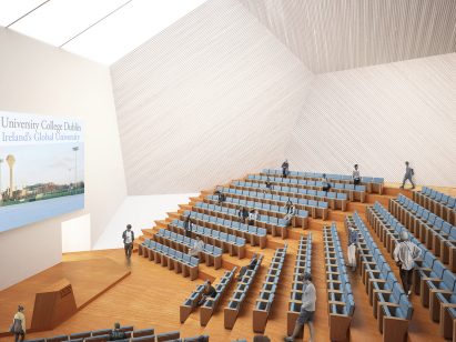Steven Holl to overhaul University College Dublin with design referencing Giant's Causeway