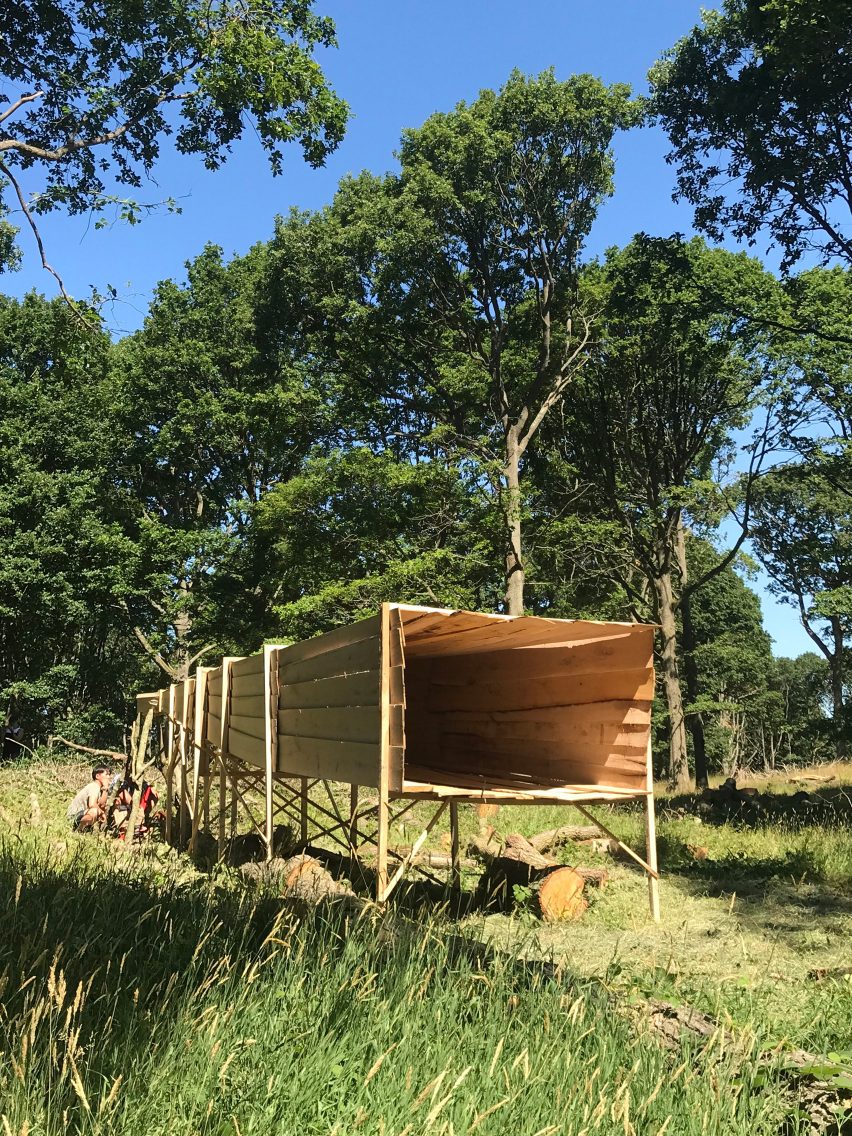 Studio in the Woods residency by Invisible Studio