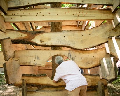 Studio in the Woods residency by Invisible Studio