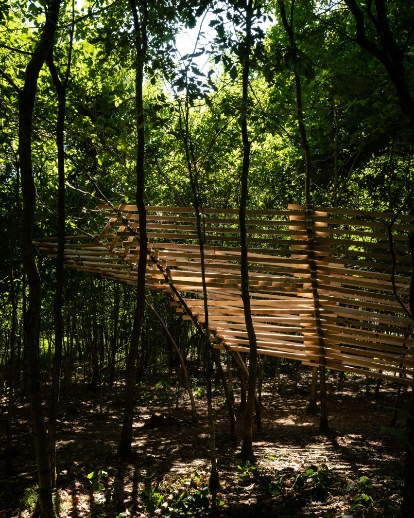 Studio in the Woods residency by Invisible Studio