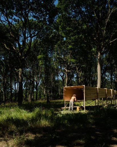 Studio in the Woods residency by Invisible Studio