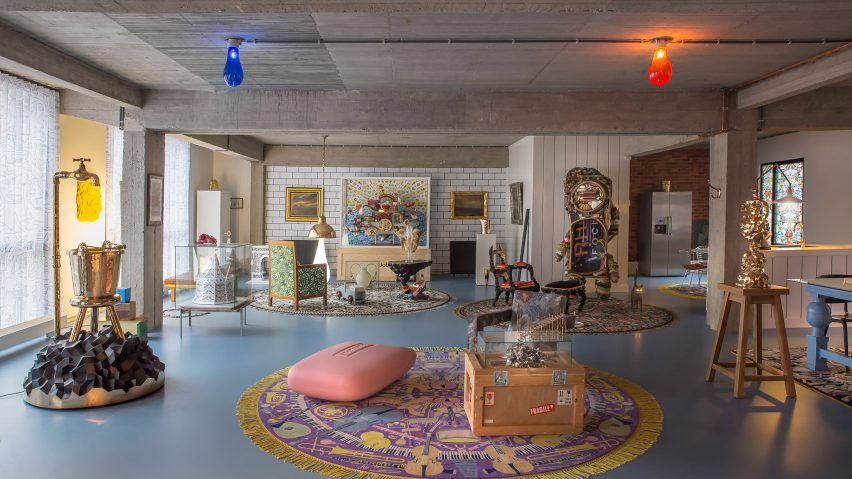 Studio Job opts for maximalism inside new Antwerp headquarters