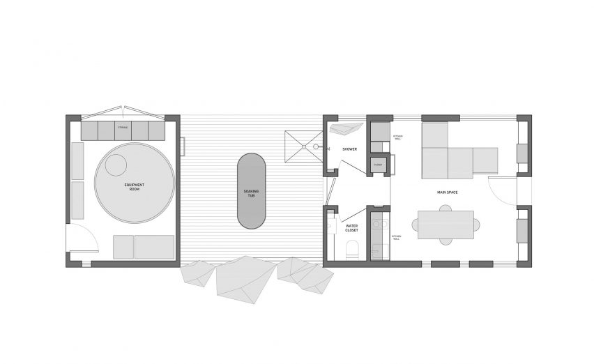The Folly Cabins by Malek Alqadi and Hillary Flur