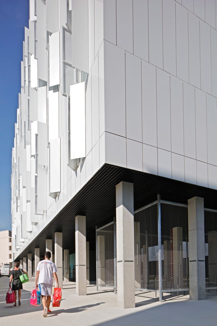Student accommodation at Olympe de Gouges University by PPA Architecture