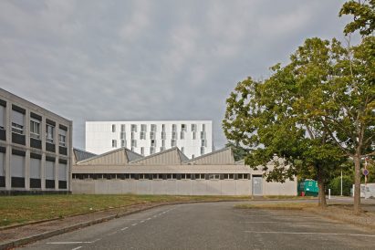 Student accommodation at Olympe de Gouges University by PPA Architecture