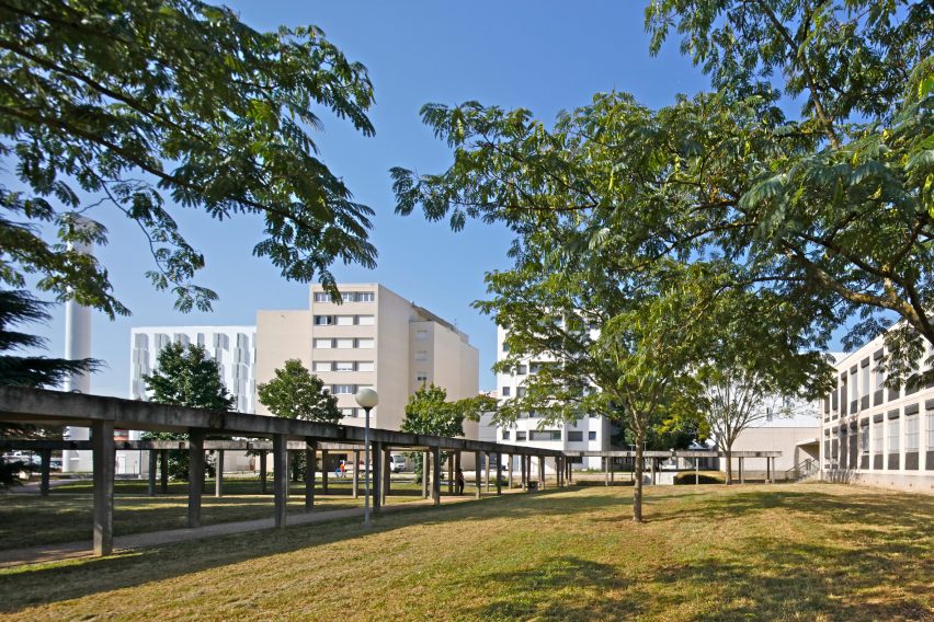 Student accommodation at Olympe de Gouges University by PPA Architecture