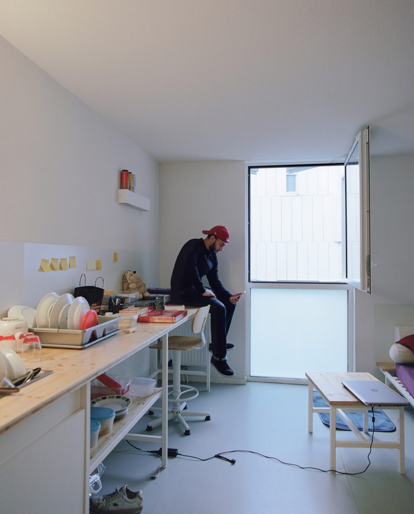 Student accommodation at Olympe de Gouges University by PPA Architecture