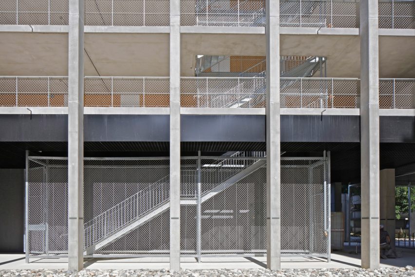 Student accommodation at Olympe de Gouges University by PPA Architecture