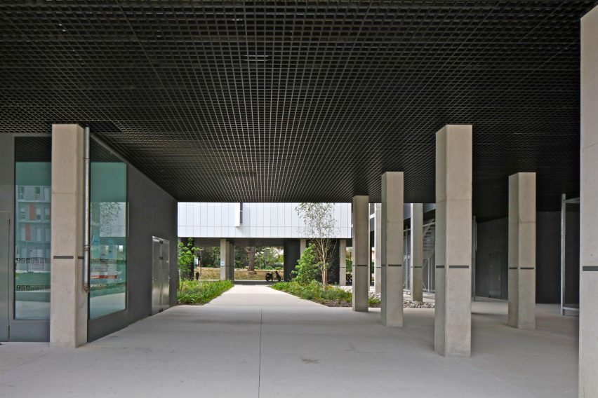 Student accommodation at Olympe de Gouges University by PPA Architecture