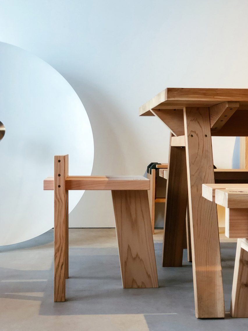 Tripodal Stool by Studio Adjective