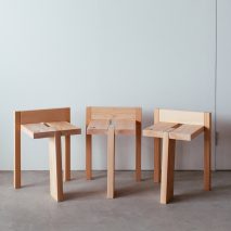 Tripodal Stool by Studio Adjective