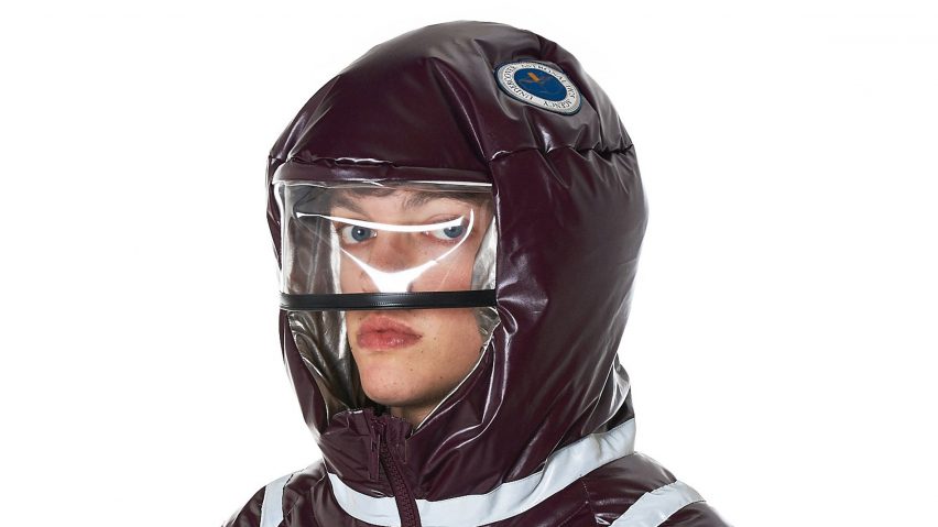 Undercover launches space-themed Astronautics jacket with helmet hood