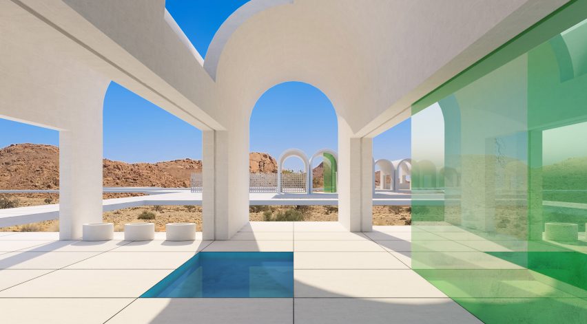 Standard Architecture’s P.O.D Plexus concept is “a modular system of structures, paths and spaces that hover slightly above the landscape”