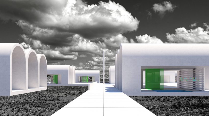 Standard Architecture’s P.O.D Plexus concept is “a modular system of structures, paths and spaces that hover slightly above the landscape”