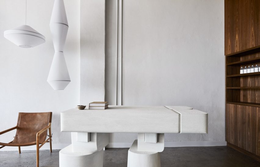 Warrior One yoga studio by Golden