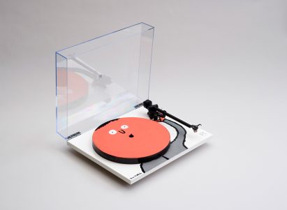 10 unique turntables decorated by celebrated artists and designers go up for auction for Planar 1/1