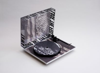 10 unique turntables decorated by celebrated artists and designers go up for auction for Planar 1/1